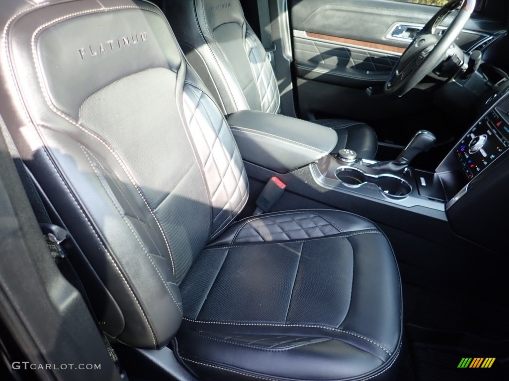 2017 Explorer Platinum 4WD - Shadow Black / Ebony Black photo #11