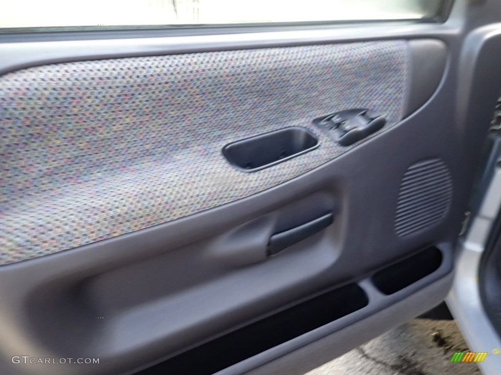 2000 Dodge Ram 1500 SLT Regular Cab 4x4 Agate Door Panel Photo #139516459