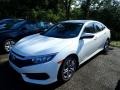 Taffeta White - Civic LX Sedan Photo No. 1