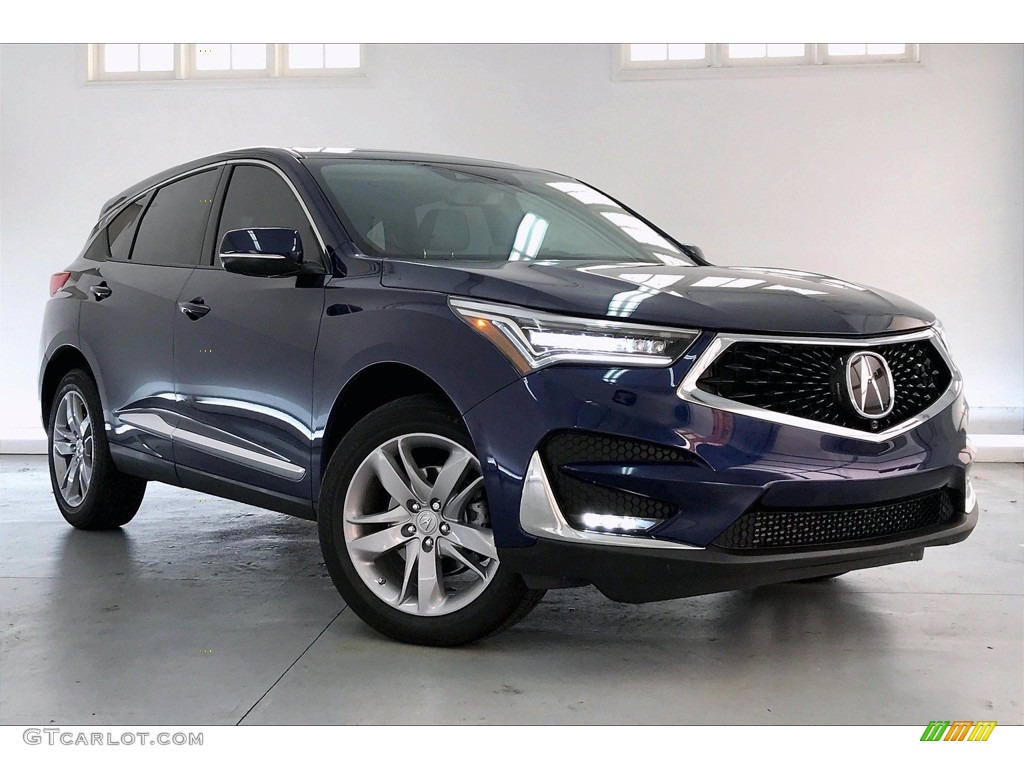 2019 RDX Advance - Fathom Blue Pearl / Graystone photo #34