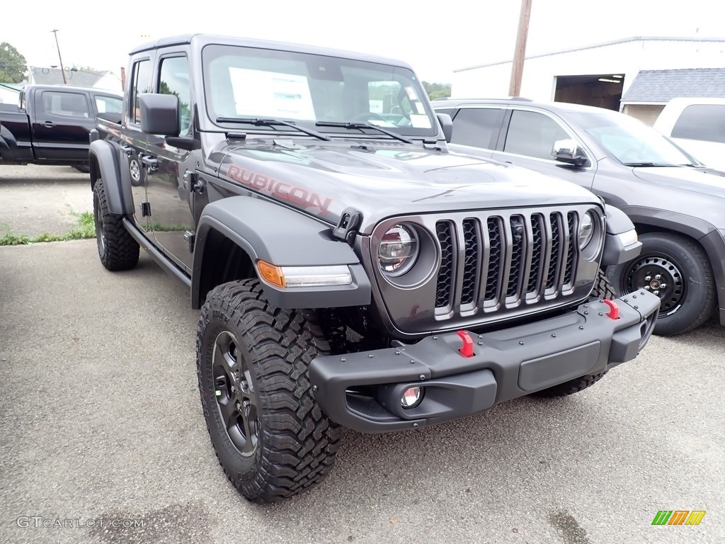 Granite Crystal Metallic 2021 Jeep Gladiator Rubicon 4x4 Exterior Photo #139517877