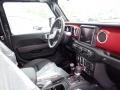 Black 2021 Jeep Gladiator Rubicon 4x4 Dashboard