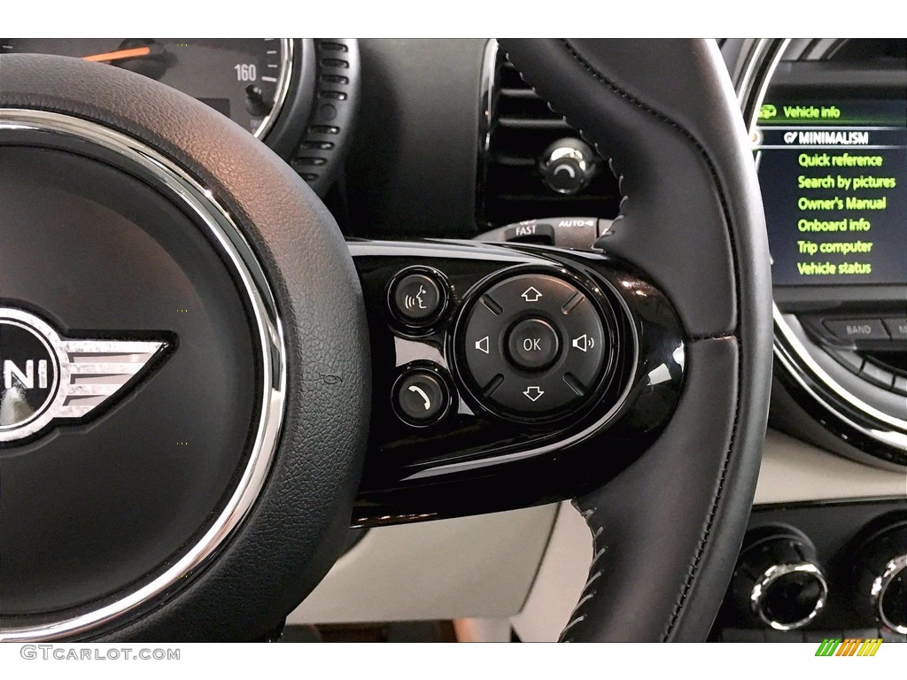 2017 Clubman Cooper - Moonwalk Grey Metallic / Carbon Black photo #19