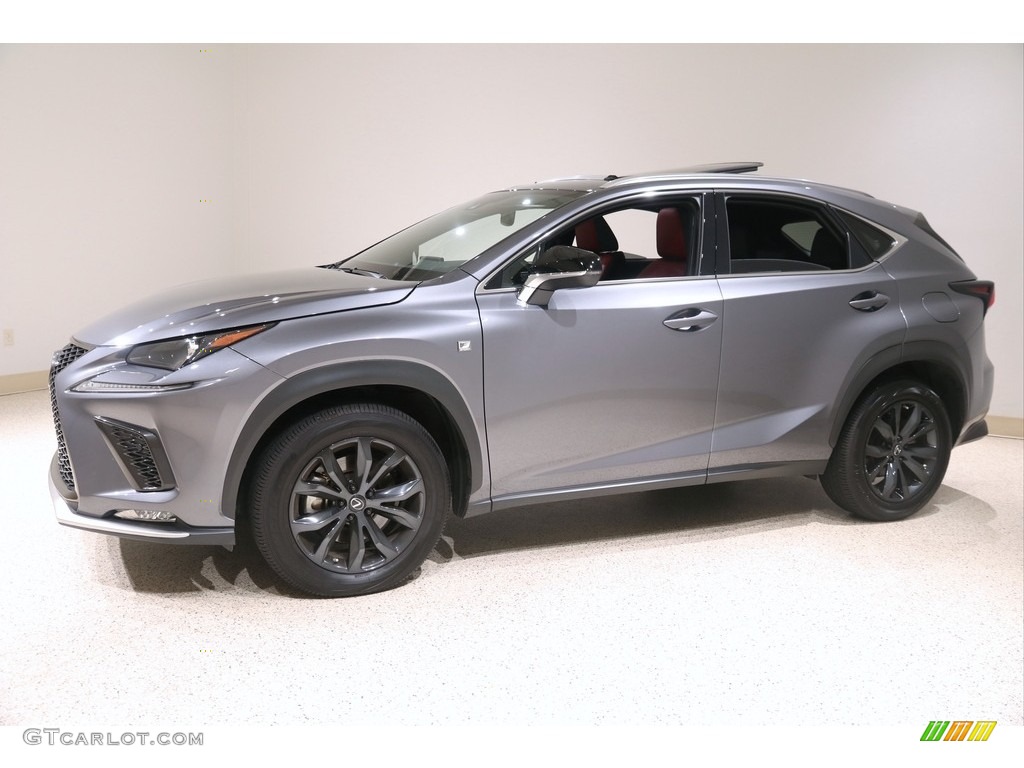 Nebula Gray Pearl 2020 Lexus NX 300 F Sport AWD Exterior Photo #139518240