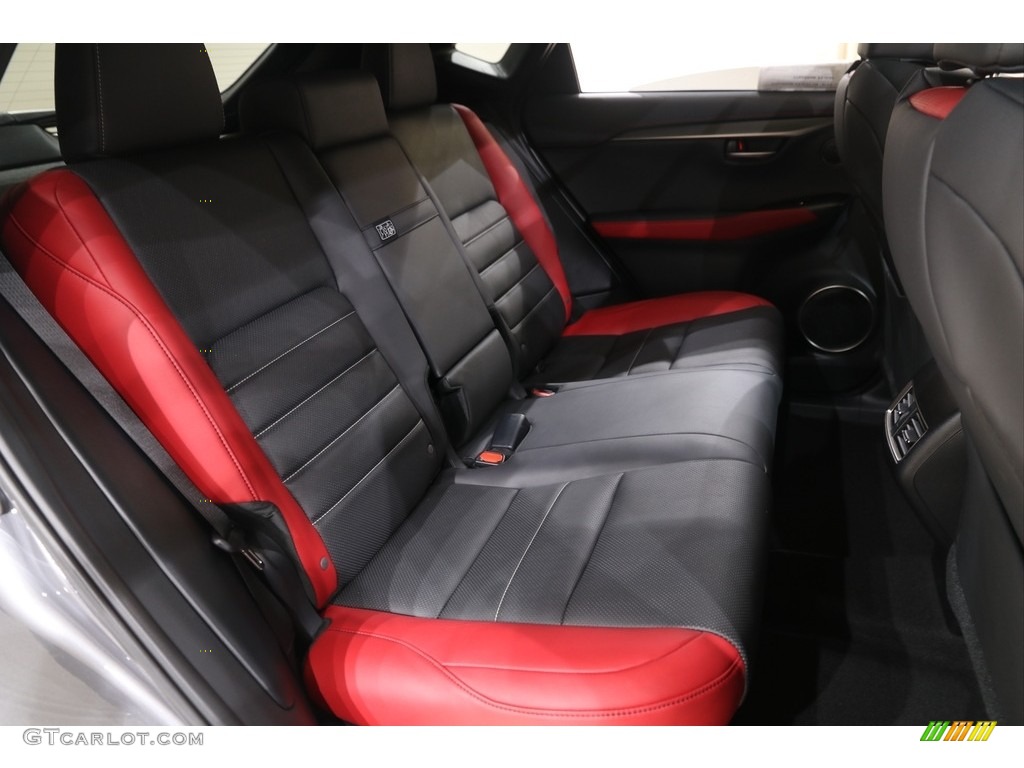 Circuit Red Interior 2020 Lexus NX 300 F Sport AWD Photo #139518486