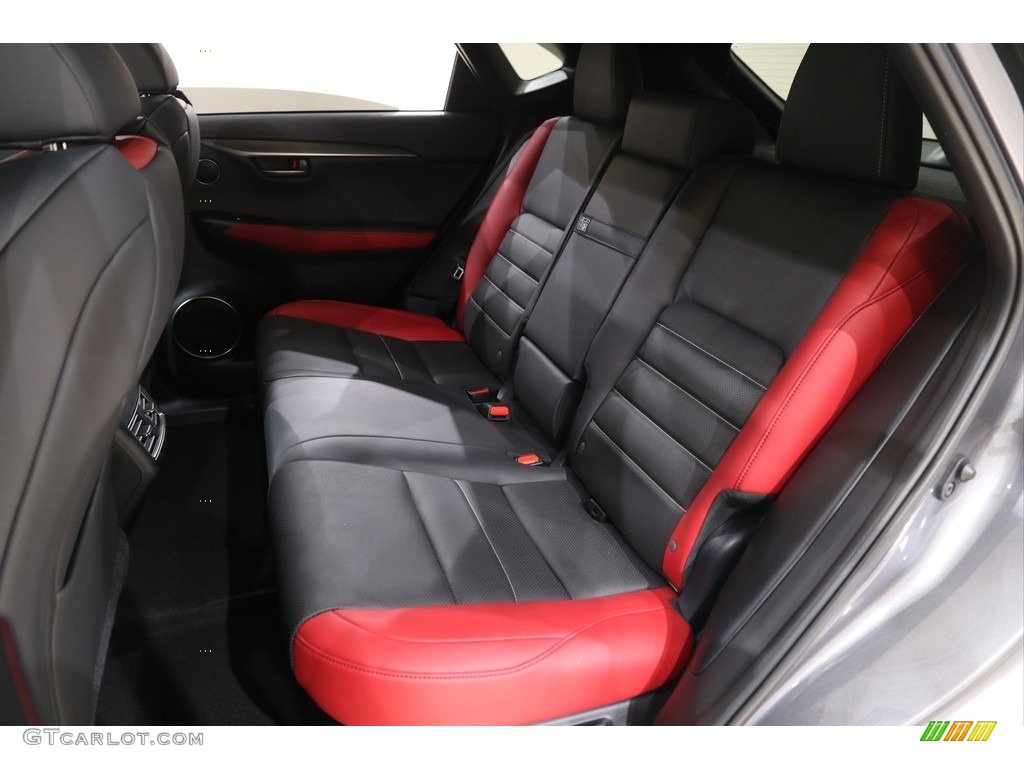 Circuit Red Interior 2020 Lexus NX 300 F Sport AWD Photo #139518507