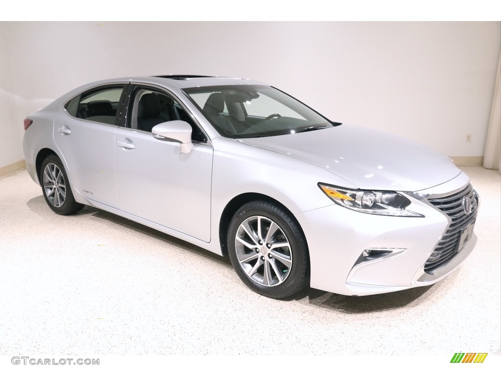 Silver Lining Metallic 2017 Lexus ES 300h Hybrid Exterior Photo #139518624