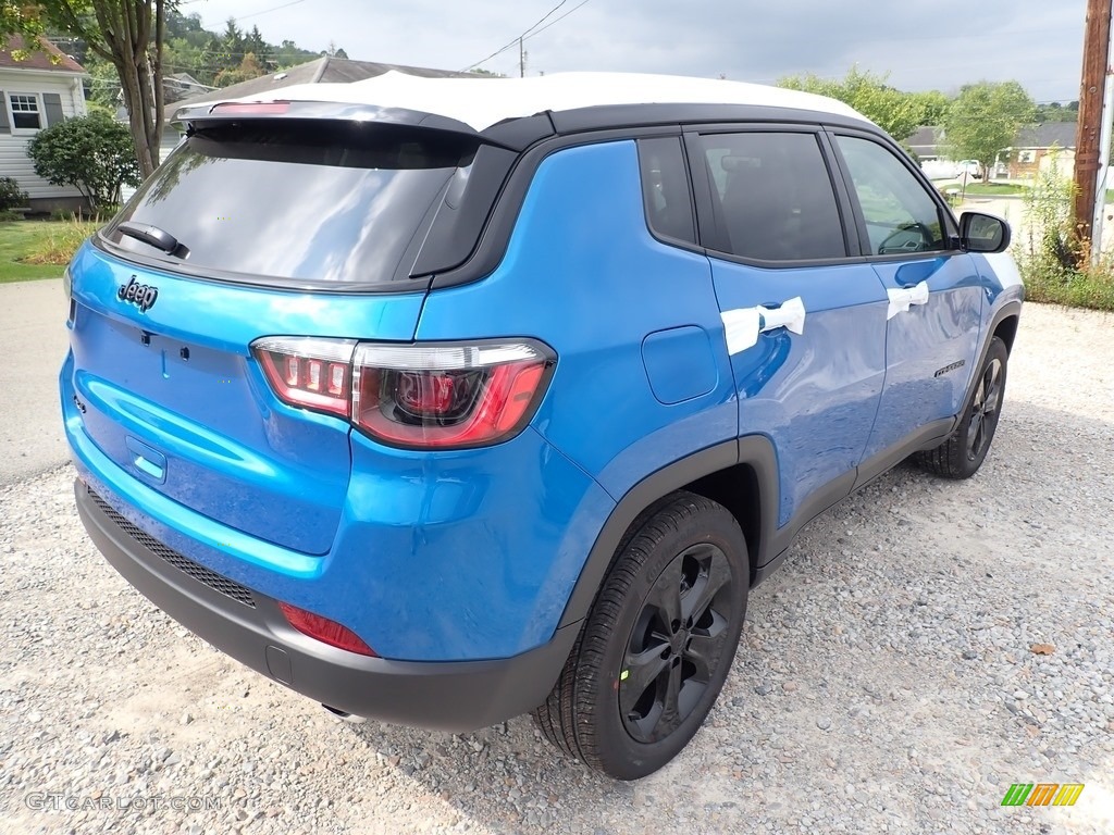 2021 Compass Altitude 4x4 - Laser Blue Pearl / Black photo #6