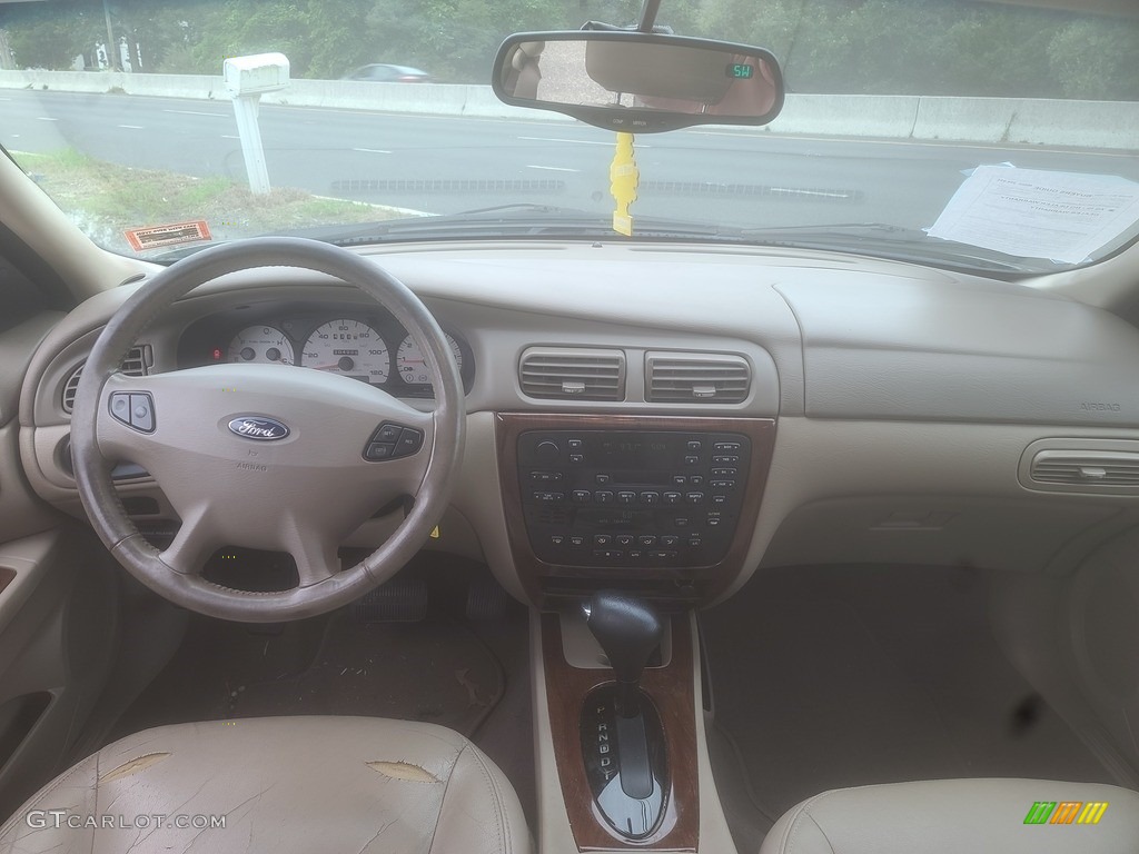 2003 Taurus SEL - Arizona Beige Metallic / Medium Parchment photo #10