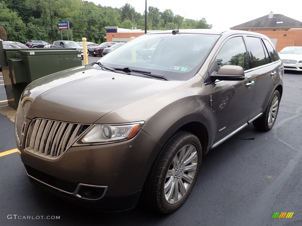 2012 MKX AWD - Mineral Gray Metallic / Charcoal Black photo #1