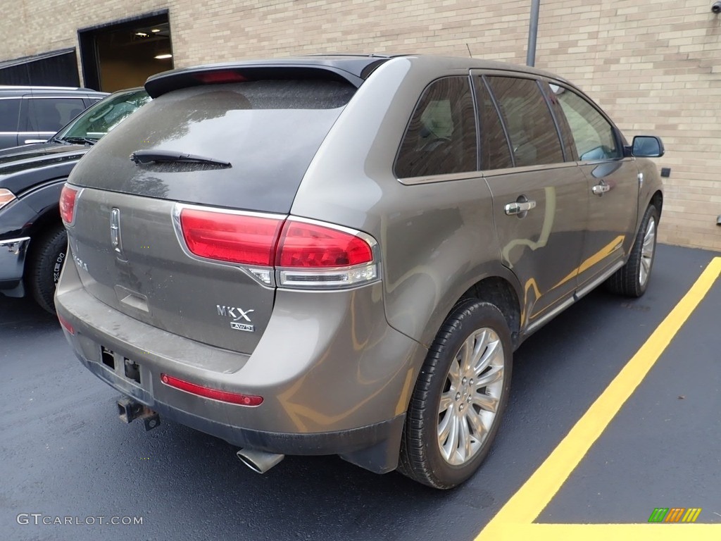 2012 MKX AWD - Mineral Gray Metallic / Charcoal Black photo #4