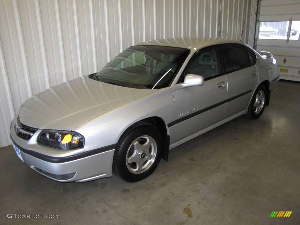 2001 Impala LS - Galaxy Silver Metallic / Medium Gray photo #2