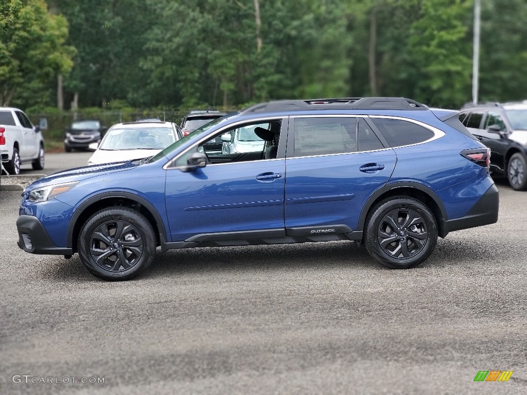 Abyss Blue Pearl 2020 Subaru Outback Onyx Edition XT Exterior Photo #139520064