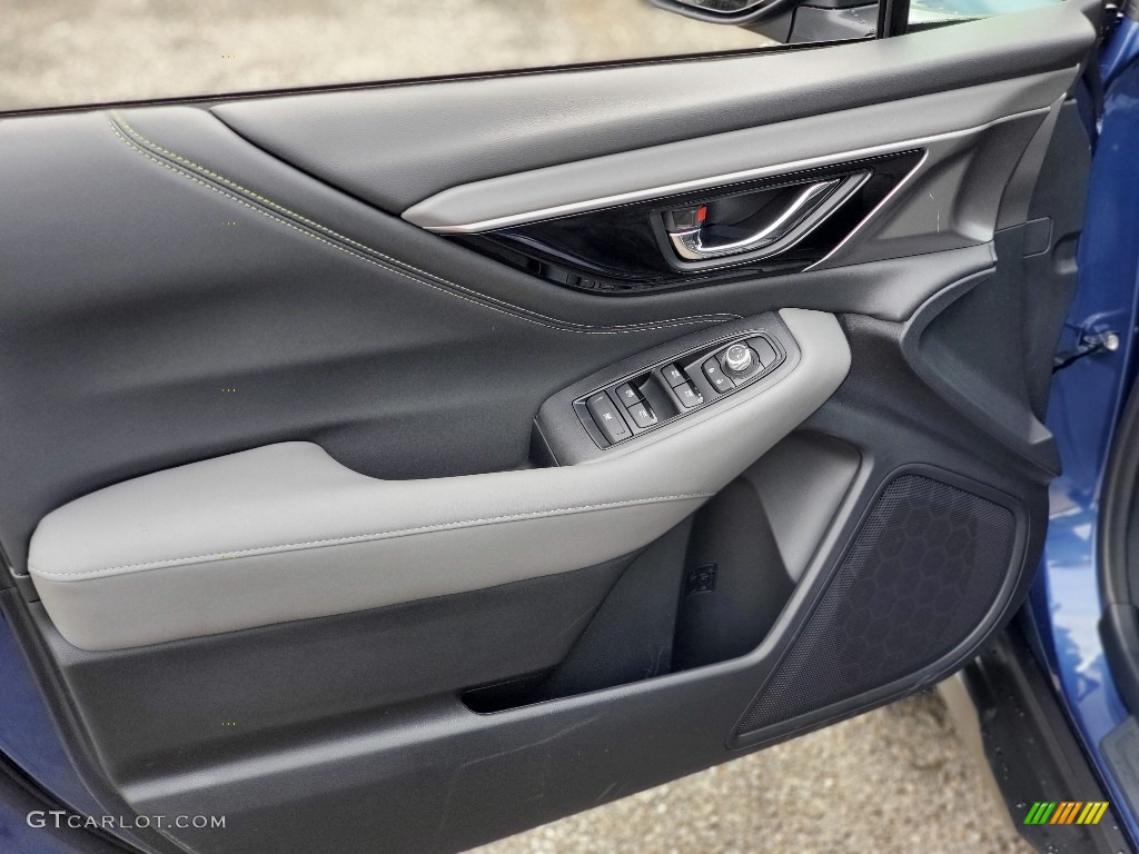 2020 Subaru Outback Onyx Edition XT Gray StarTex Door Panel Photo #139520298