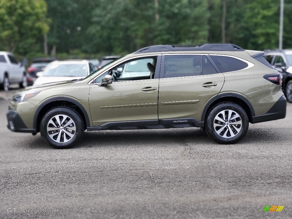 Autumn Green Metallic 2020 Subaru Outback 2.5i Premium Exterior Photo #139520436