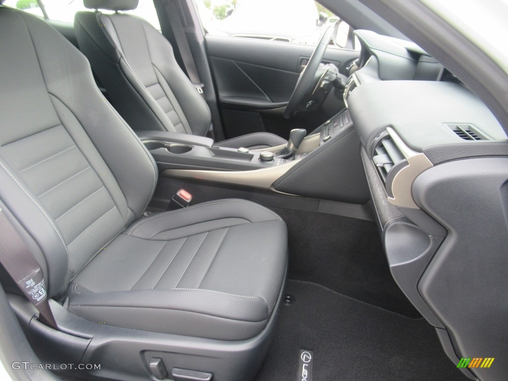 Black Interior 2020 Lexus IS 350 F Sport Photo #139520748