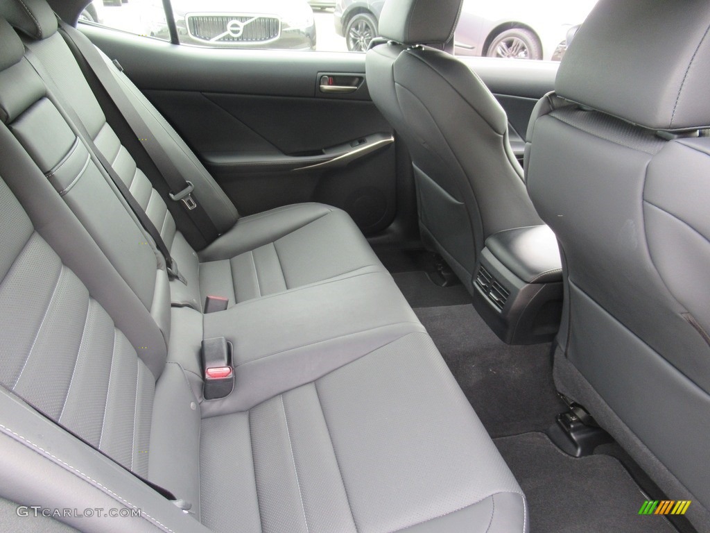 2020 Lexus IS 350 F Sport Rear Seat Photo #139520775
