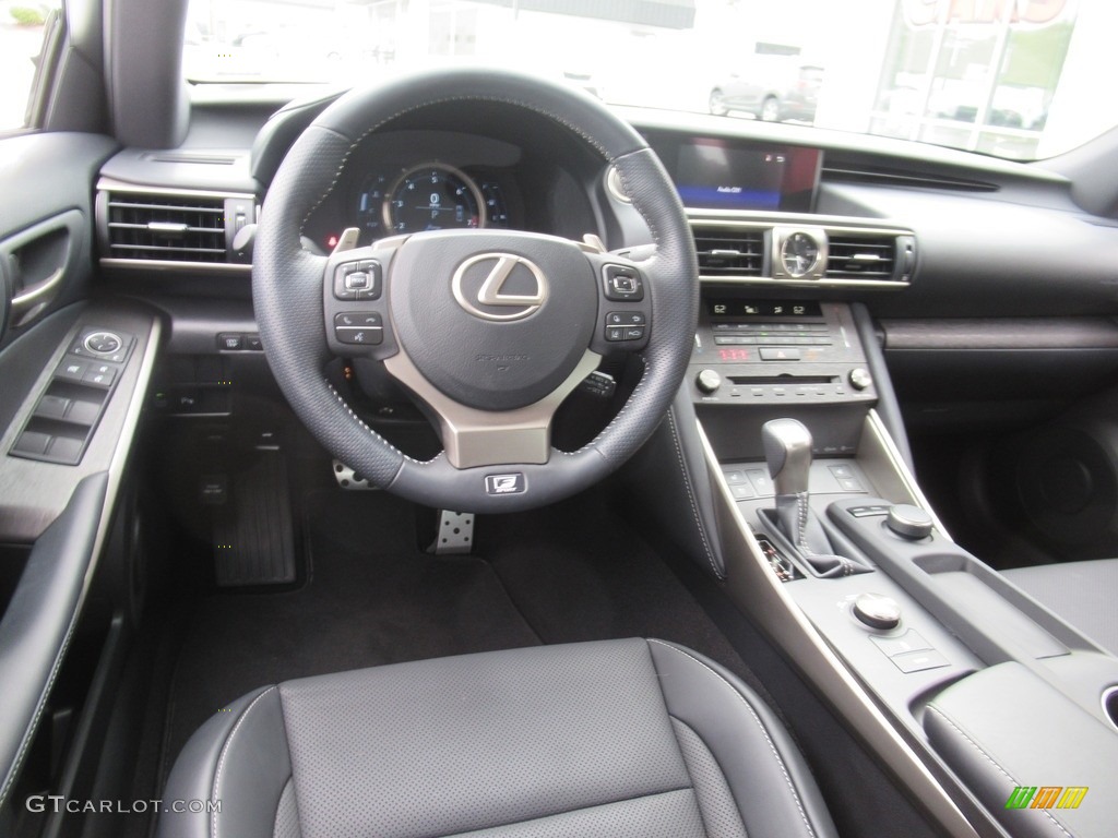 2020 Lexus IS 350 F Sport Black Dashboard Photo #139520799