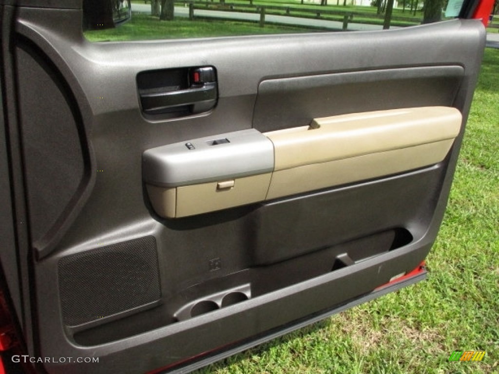 2007 Tundra SR5 Regular Cab - Radiant Red / Beige photo #20