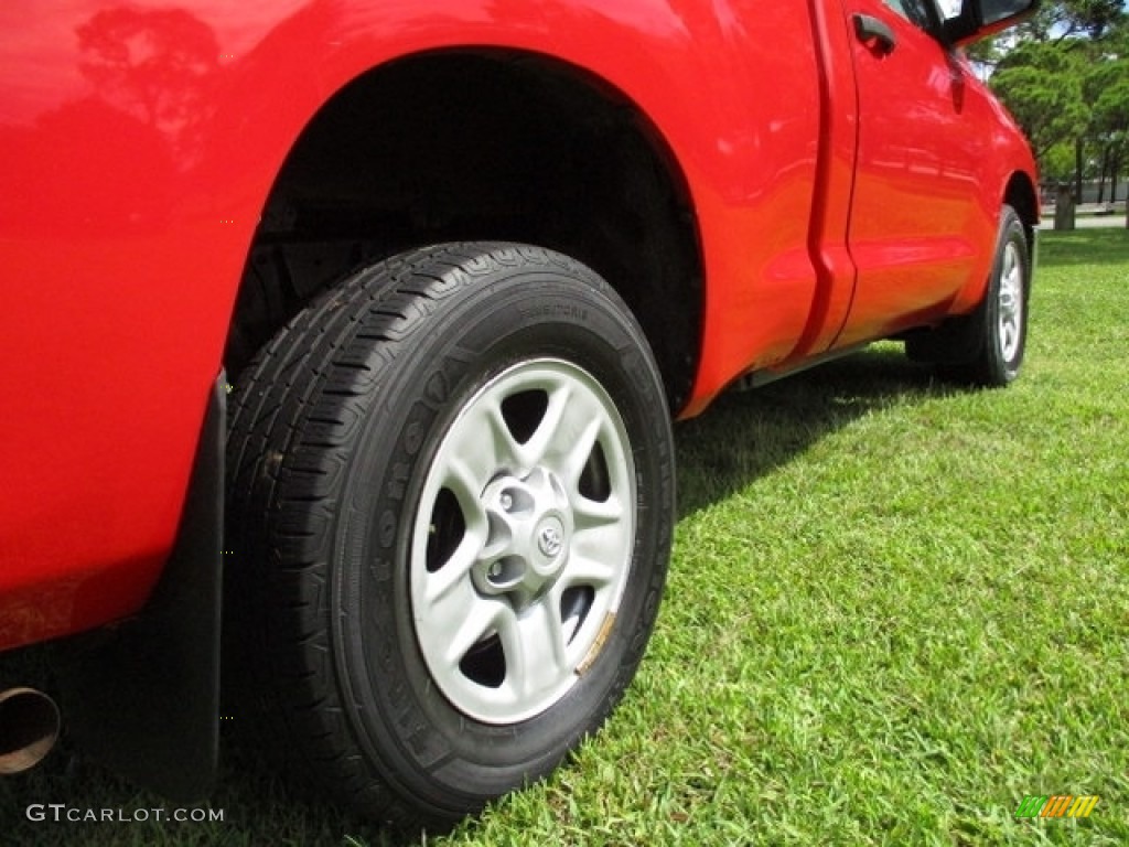 2007 Tundra SR5 Regular Cab - Radiant Red / Beige photo #21