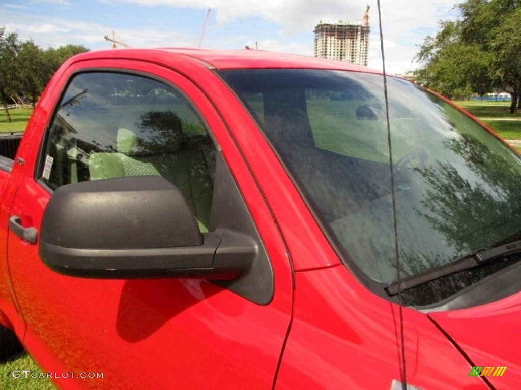 2007 Tundra SR5 Regular Cab - Radiant Red / Beige photo #29