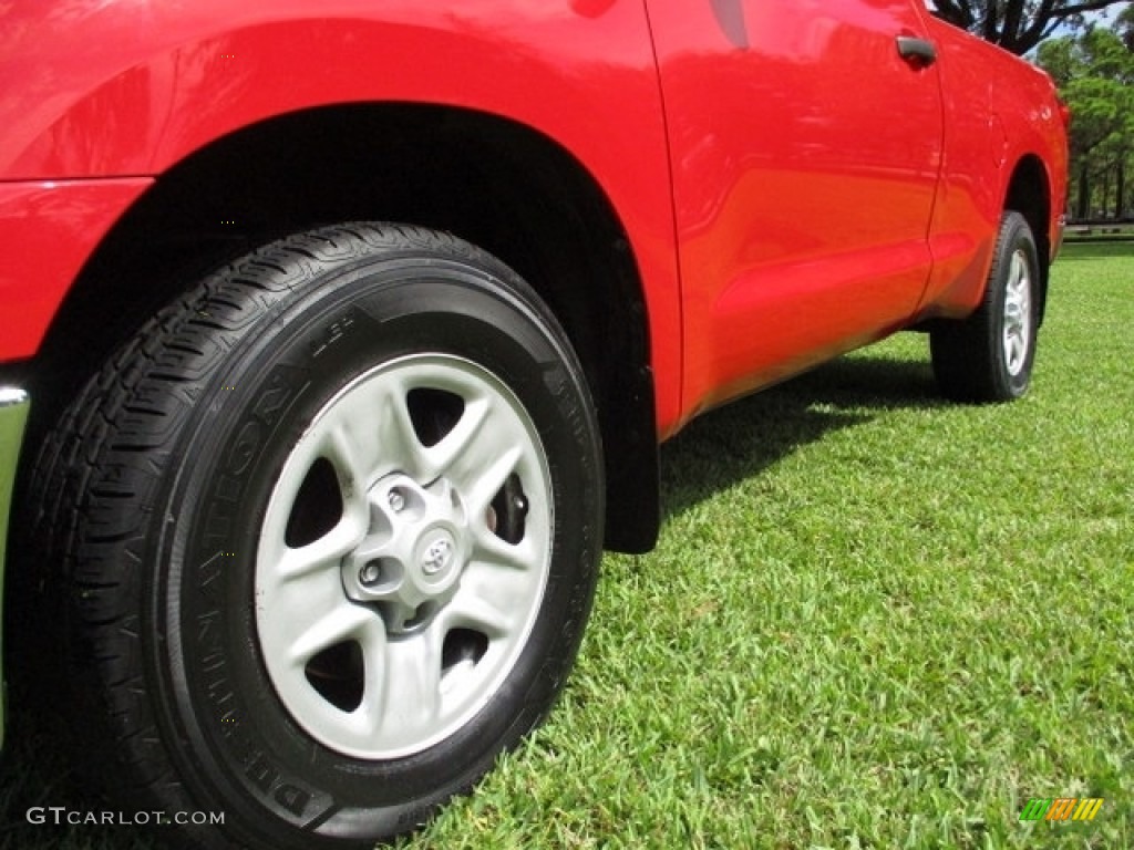 2007 Tundra SR5 Regular Cab - Radiant Red / Beige photo #49