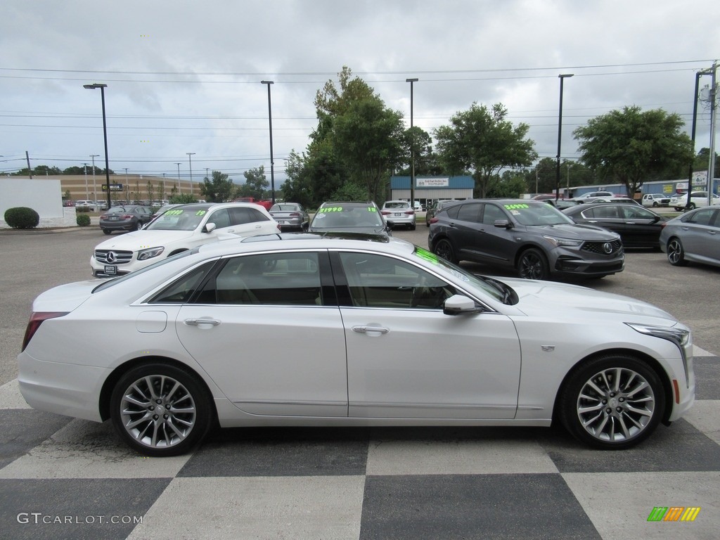 2019 CT6 Platinum AWD - Crystal White Tricoat / Very Light Cashmere/Maple Sugar Accents photo #3