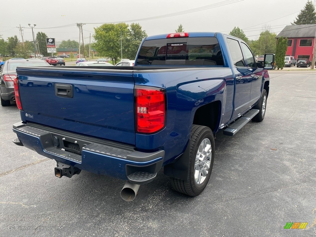 2019 Silverado 2500HD High Country Crew Cab 4WD - Deep Ocean Blue Metallic / High Country Jet Black/­Medium Ash Gray photo #6