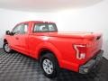 2017 Race Red Ford F150 XL SuperCab 4x4  photo #9