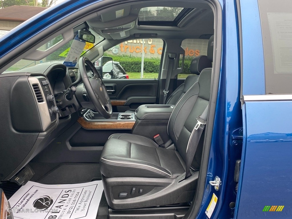 2019 Silverado 2500HD High Country Crew Cab 4WD - Deep Ocean Blue Metallic / High Country Jet Black/­Medium Ash Gray photo #12