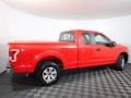 2017 Race Red Ford F150 XL SuperCab 4x4  photo #13