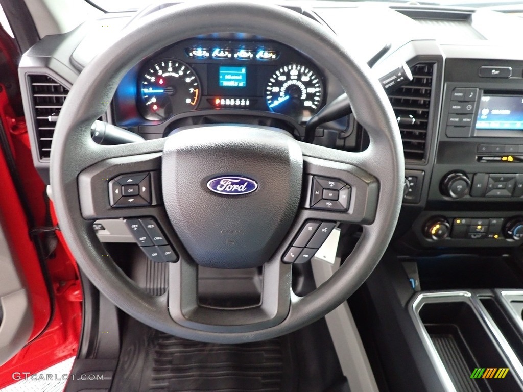 2017 F150 XL SuperCab 4x4 - Race Red / Earth Gray photo #25