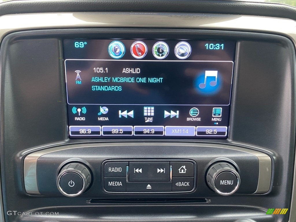 2019 Silverado 2500HD High Country Crew Cab 4WD - Deep Ocean Blue Metallic / High Country Jet Black/­Medium Ash Gray photo #25