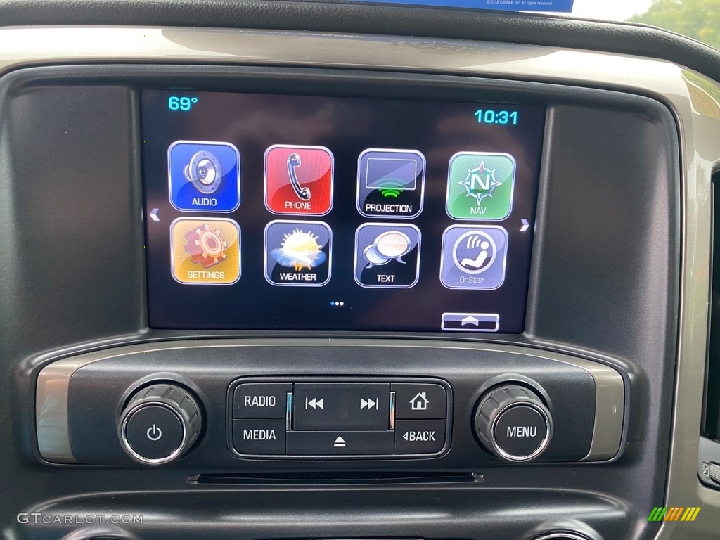 2019 Silverado 2500HD High Country Crew Cab 4WD - Deep Ocean Blue Metallic / High Country Jet Black/­Medium Ash Gray photo #26