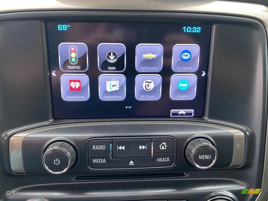 2019 Silverado 2500HD High Country Crew Cab 4WD - Deep Ocean Blue Metallic / High Country Jet Black/­Medium Ash Gray photo #28
