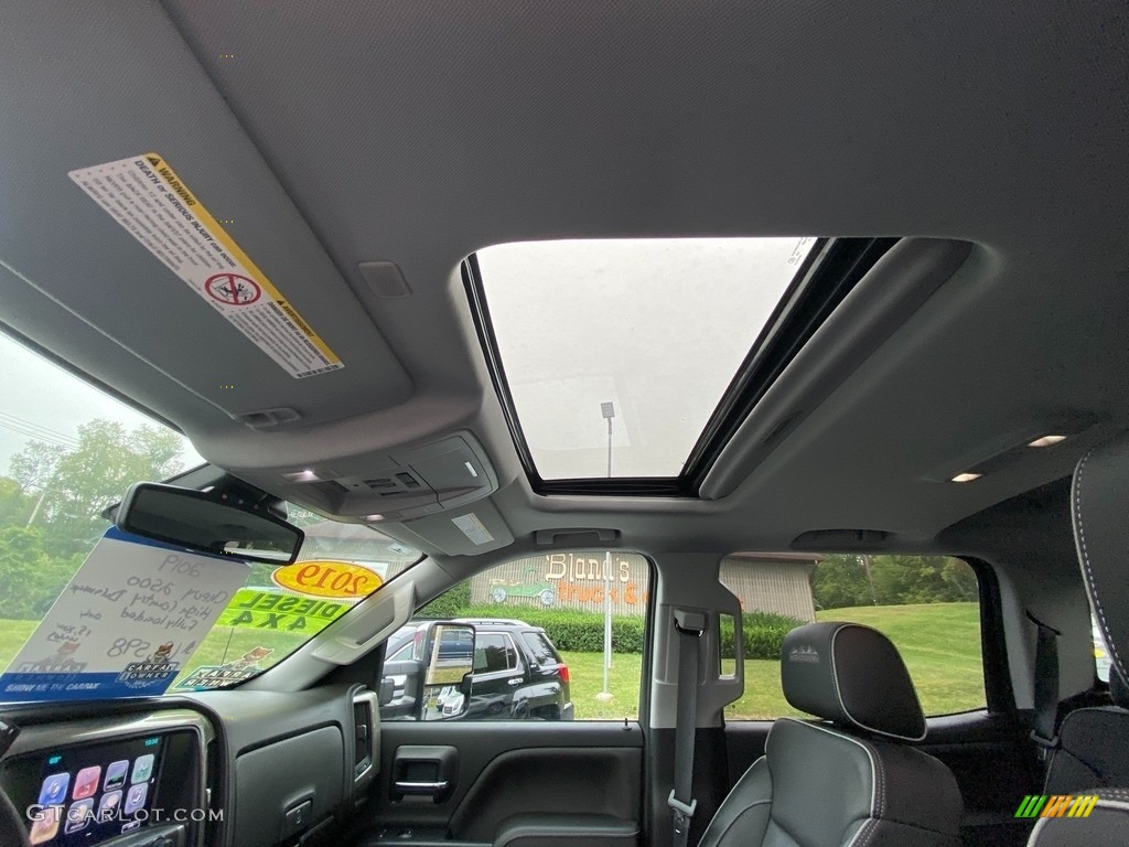 2019 Silverado 2500HD High Country Crew Cab 4WD - Deep Ocean Blue Metallic / High Country Jet Black/­Medium Ash Gray photo #40
