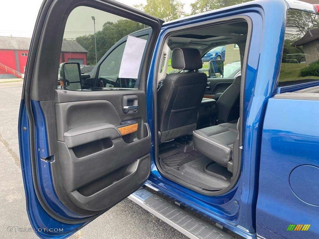 2019 Silverado 2500HD High Country Crew Cab 4WD - Deep Ocean Blue Metallic / High Country Jet Black/­Medium Ash Gray photo #42