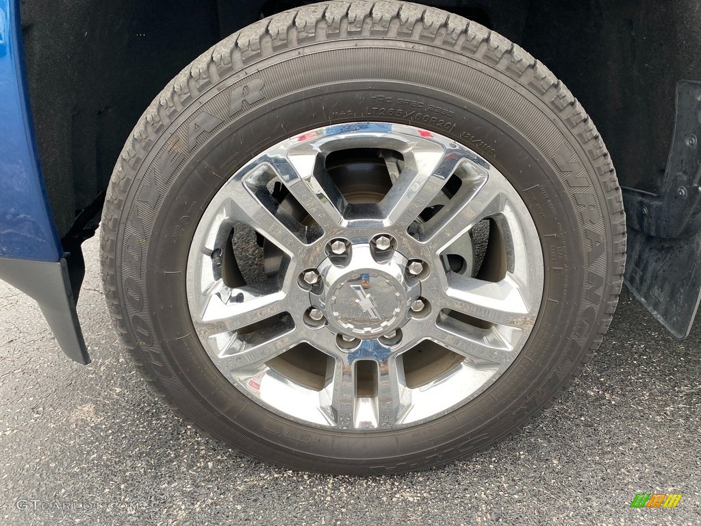 2019 Silverado 2500HD High Country Crew Cab 4WD - Deep Ocean Blue Metallic / High Country Jet Black/­Medium Ash Gray photo #46