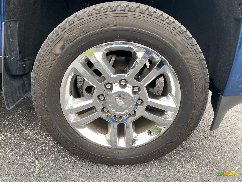 2019 Silverado 2500HD High Country Crew Cab 4WD - Deep Ocean Blue Metallic / High Country Jet Black/­Medium Ash Gray photo #47