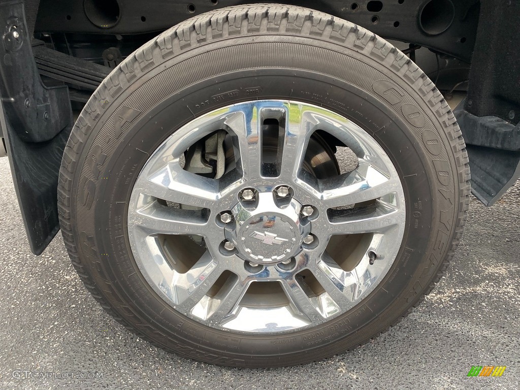2019 Silverado 2500HD High Country Crew Cab 4WD - Deep Ocean Blue Metallic / High Country Jet Black/­Medium Ash Gray photo #48