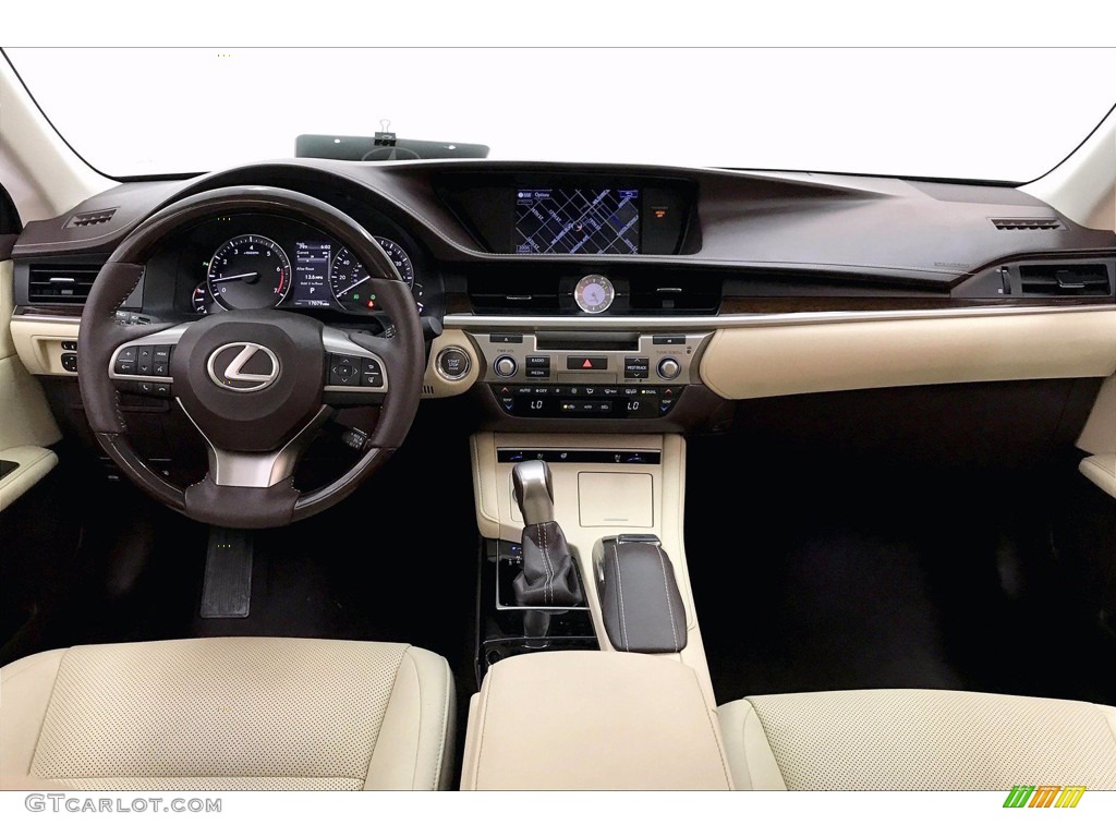 2016 Lexus ES 350 Parchment Dashboard Photo #139524150