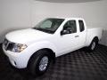 Glacier White 2017 Nissan Frontier SV King Cab 4x4 Exterior