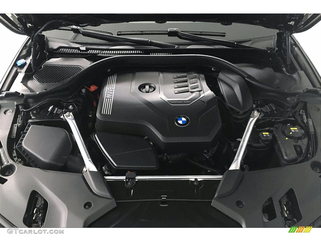 2020 5 Series 530i Sedan - Dark Graphite Metallic / Black photo #9