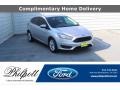 2018 Ingot Silver Ford Focus SE Hatch  photo #1