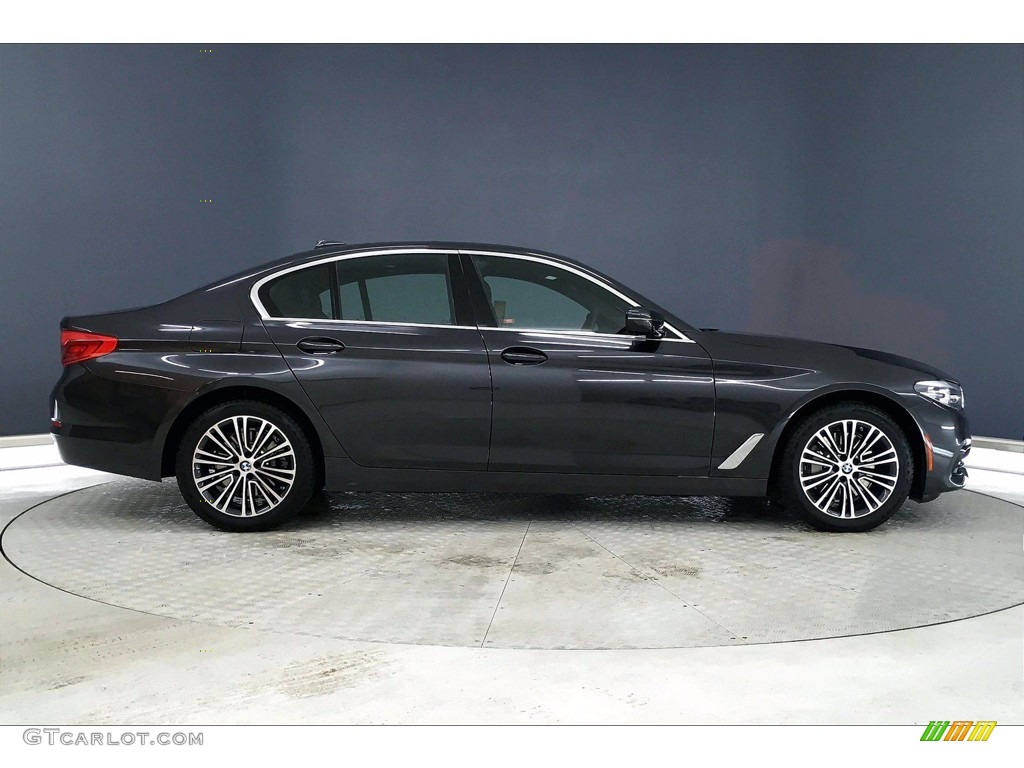2020 5 Series 530i Sedan - Dark Graphite Metallic / Black photo #14