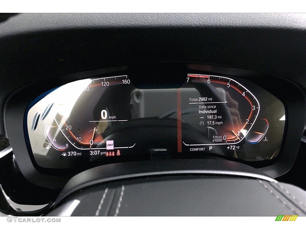 2020 5 Series 530i Sedan - Dark Graphite Metallic / Black photo #20