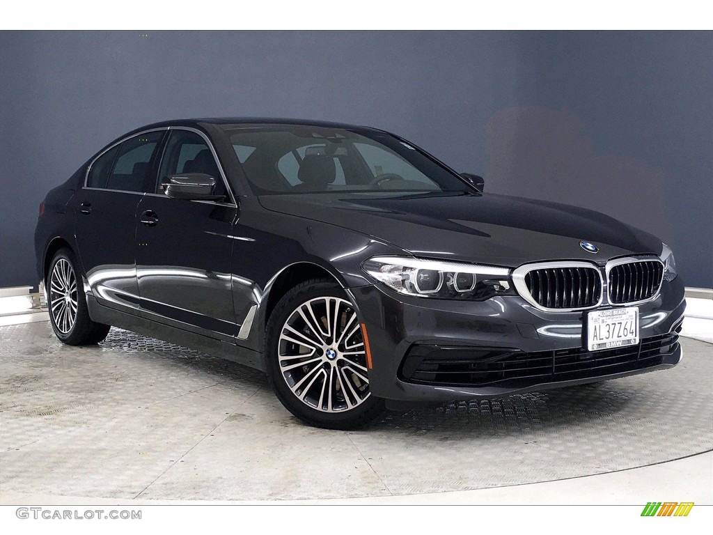 2020 5 Series 530i Sedan - Dark Graphite Metallic / Black photo #37