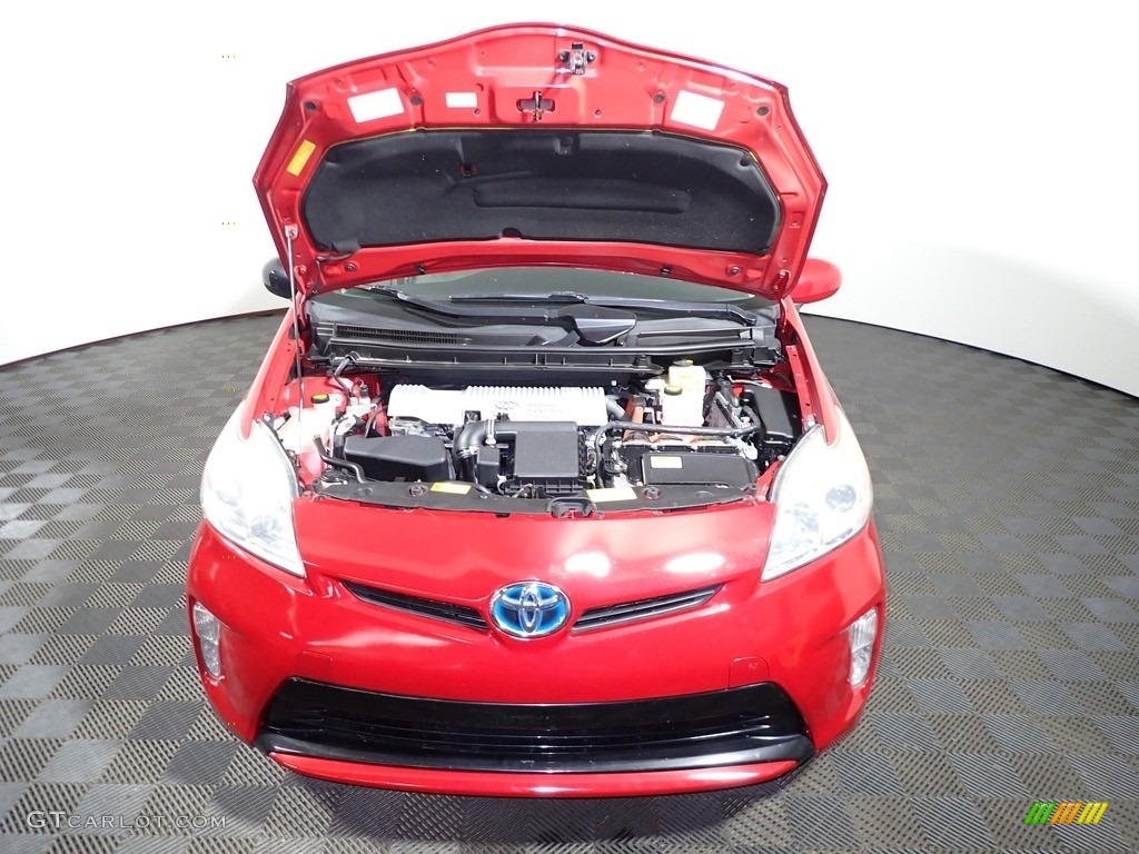 2013 Prius Two Hybrid - Barcelona Red Metallic / Dark Gray photo #5