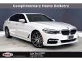 Alpine White 2017 BMW 5 Series 540i Sedan