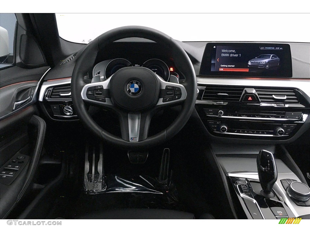 2017 5 Series 540i Sedan - Alpine White / Black photo #4